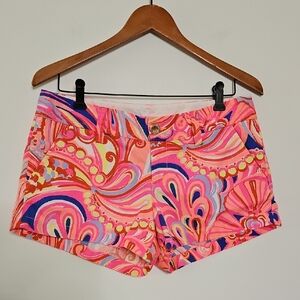Lilly Pulitzer‎ Walsh Shorts In 'Reef Retreat' Resortwear Beach Size 6